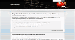 Desktop Screenshot of ichbinroot.de